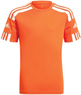 adidas Squadra 21 Shirt Korte Mouw Kinderen - Oranje / Wit | Maat: 116