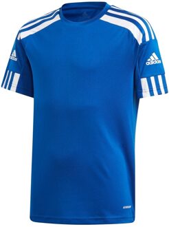 adidas Squadra 21 Sportshirt - Maat 128  - Unisex - donker blauw - wit