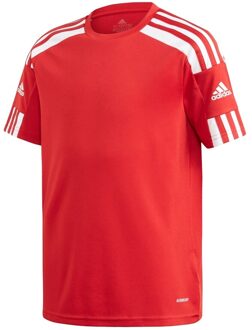 adidas Squadra 21 Sportshirt - Maat 140  - Unisex - rood - wit