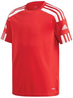 adidas Squadra 21 Sportshirt - Maat 176  - Unisex - rood - wit