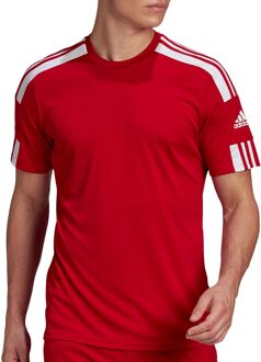 adidas Squadra 21 Sportshirt - Maat L  - Mannen - Rood/Wit