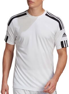 adidas Squadra 21 Sportshirt - Maat L  - Mannen - Wit/Zwart