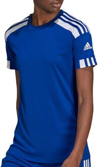 adidas Squadra 21 Sportshirt - Maat L  - Vrouwen - Donker blauw/Wit