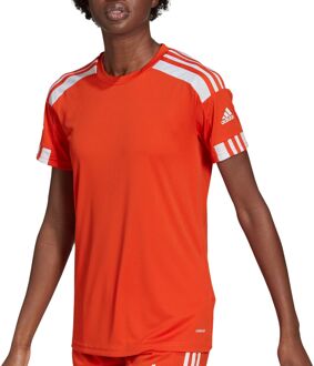 adidas Squadra 21 Sportshirt - Maat L  - Vrouwen - Rood/oranje/Wit