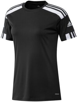 adidas Squadra 21 Sportshirt - Maat L  - Vrouwen - Zwart/Wit