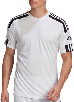 adidas Squadra 21 Sportshirt - Maat XL  - Mannen - Wit/Zwart
