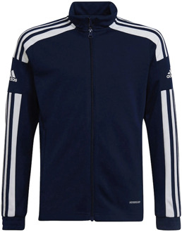 adidas Squadra 21 Trainingsjack Junior donker blauw - wit - 128