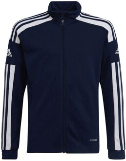 adidas Squadra 21 Trainingsjack Junior donker blauw - wit - 164