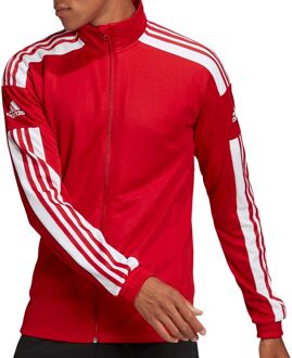 adidas Squadra 21 Trainingsjack  Sportjas - Maat L  - Mannen - rood/wit