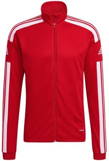 adidas Squadra 21 Trainingsjack  Sportjas - Maat XXL  - Mannen - rood/wit