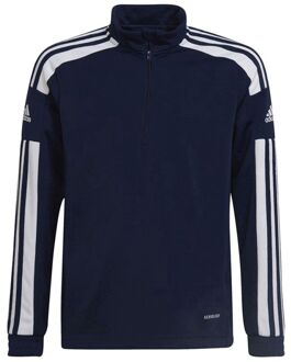 adidas Squadra 21 Trainingssweater Junior donker blauw - wit - 128