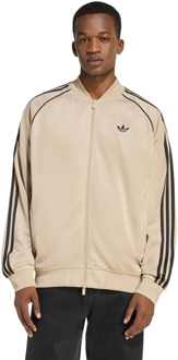adidas Sst Adicolor Classics Loose Track Top Trainingspakken Heren - Beige - Maat S - Poly Mesh
