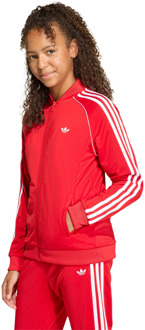 adidas Sst Track Top Trainingspakken Kinder - Rood - Maat 159 - 164 CM - Poly Mesh Red