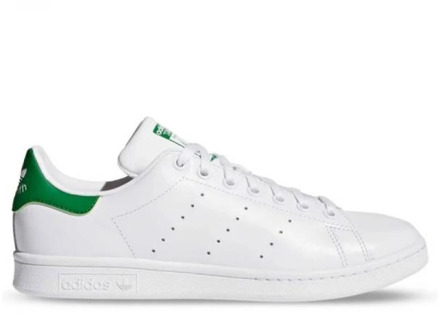 adidas Stan Smith Leren Sneakers Adidas , White , Heren - 44 1/2 Eu,45 1/2 EU