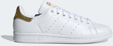 adidas Stan Smith W Dames Sneakers - Ftwr White/Ftwr White/Gold Met. - Maat 37 1/3