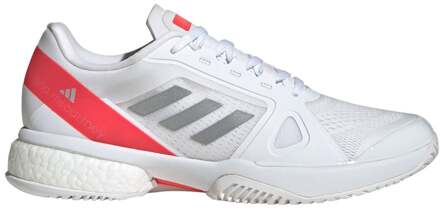 adidas Stella Court Tennisschoenen Dames-Wit,Rood - 36 2/3