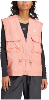 adidas Stijlvolle Vest voor Vrouwen Adidas , Pink , Dames - M,S,Xs