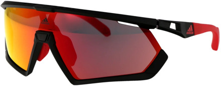 adidas Stijlvolle zonnebril Sp0054 Adidas , Black , Heren - ONE Size