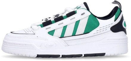 adidas Streetwear Lage Sneaker Cloud White/Green Adidas , White , Heren - 37 1/3 Eu,36 2/3 EU