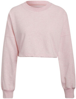 adidas Studio Lounge Summer Crew Sweatshirt Dames roze