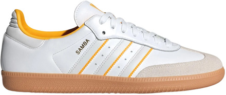 adidas Suede Panel Sneakers Adidas , White , Heren - 45 Eu,39 Eu,40 Eu,41 Eu,44 Eu,43 Eu,42 Eu,46 EU