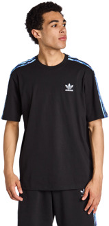 adidas Summer Prints T-shirts Heren - Zwart - Maat XL - Katoen Jersey Black