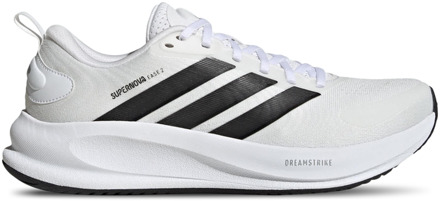 adidas Supernova Ease 2 Sneakers Heren - Wit - Maat 40 2/3 - Mesh/Synthetisch White