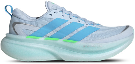 adidas Supernova Glide Sneakers Dames - Blauw - Maat 45 1/3 - Mesh/Synthetisch Blue