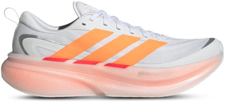 adidas Supernova Glide Sneakers Heren - Wit - Maat 44 - Mesh/Synthetisch White