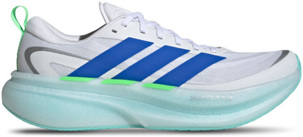 adidas Supernova Glide Sneakers Heren - Wit - Maat 49 1/3 - Mesh/Synthetisch White
