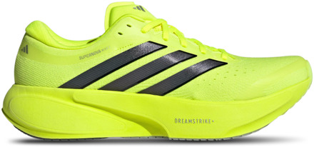 adidas Supernova Rise Sneakers Heren - Geel - Maat 46 - Mesh/Synthetisch Yellow