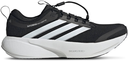 adidas Supernova Rise Sneakers Heren - Zwart - Maat 49 1/3 - Mesh/Synthetisch Black