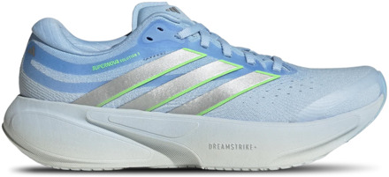 adidas Supernova Solution 3 Sneakers Dames - Blauw - Maat 42 - Mesh/Synthetisch Blue
