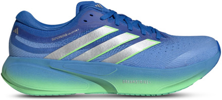 adidas Supernova Solution 3 Sneakers Heren - Blauw - Maat 44 - Mesh/Synthetisch Blue