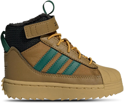 adidas Superstar Babyschoenen - Bruin - Maat 23 - Mesh/Synthetisch Brown