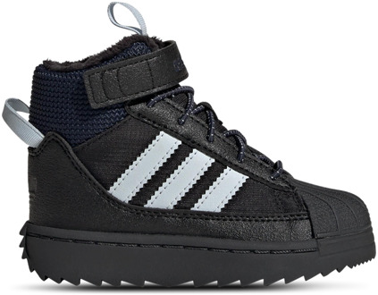 adidas Superstar Babyschoenen - Zwart - Maat 25.5 - Mesh/Synthetisch Black