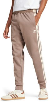 adidas Superstar Broeken Heren - Bruin - Maat XS - Poly Mesh Brown