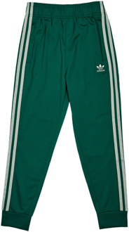 adidas Superstar Broeken Kinder - Groen - Maat 147 - 152 CM - Poly Tricot Green
