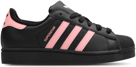 adidas Superstar Kindersneakers - Zwart - Maat 36 - Leer Black