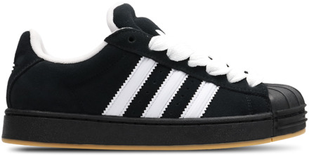 adidas Superstar Kindersneakers - Zwart - Maat 37 1/3 - Suède Black