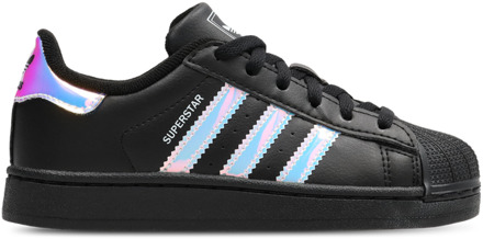 adidas Superstar Peuterschoenen - Zwart - Maat 30 - Leer Black