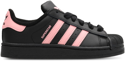 adidas Superstar Peuterschoenen - Zwart - Maat 31 - Leer Black