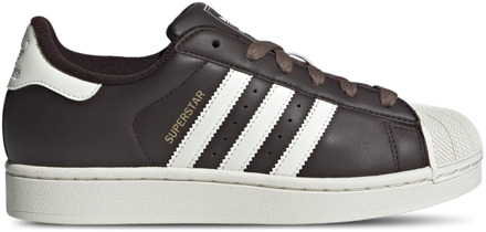 adidas Superstar Sneakers Dames - Bruin - Maat 36 2/3 - Leer Brown