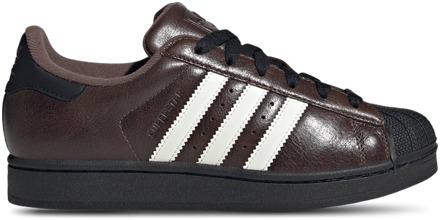 adidas Superstar Sneakers Dames - Bruin - Maat 37 1/3 - Leer Brown