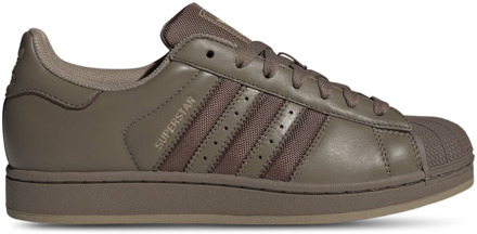 adidas Superstar Sneakers Dames - Bruin - Maat 38 2/3 - Leer Brown