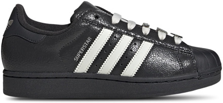 adidas Superstar Sneakers Dames - Grijs - Maat 38 2/3 - Leer Grey
