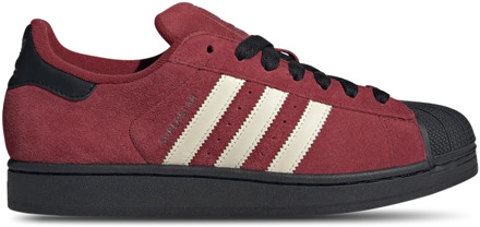 adidas Superstar Sneakers Dames - Rood - Maat 37 1/3 - Leer Red