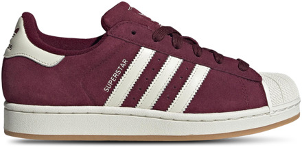 adidas Superstar Sneakers Dames - Rood - Maat 38 2/3 - Leer Red