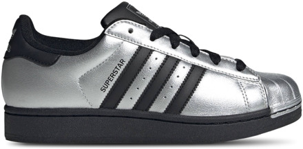 adidas Superstar Sneakers Dames - Zilver - Maat 36 2/3 - Leer Silver