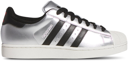 adidas Superstar Sneakers Dames - Zilver - Maat 40 2/3 - Leer Silver